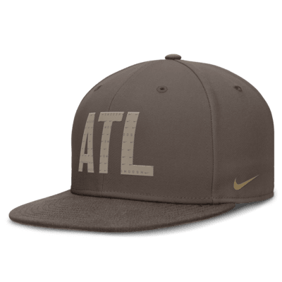 Atlanta Braves Statement True Men s Nike Dri FIT MLB Fitted Hat